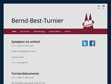 Tablet Screenshot of bernd-best-turnier.de